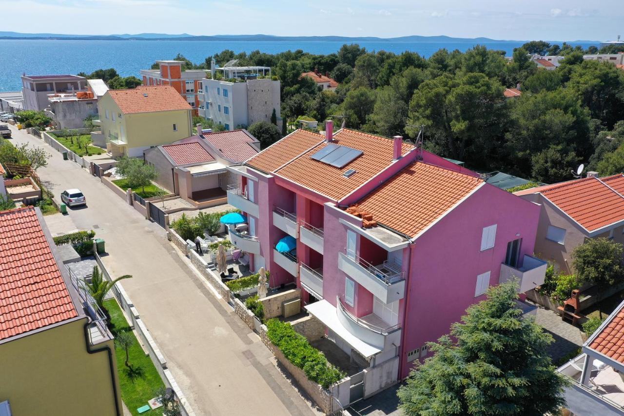 Villa Pino with Pool, Sauna&Jacuzzi Petrcane Esterno foto